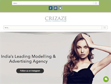 Tablet Screenshot of crizaze.com